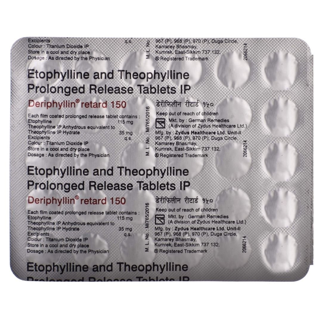 DERIPHYLLIN RETARD 150