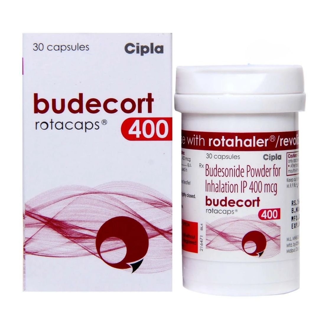 BUDECORT 400 ROTACAPS