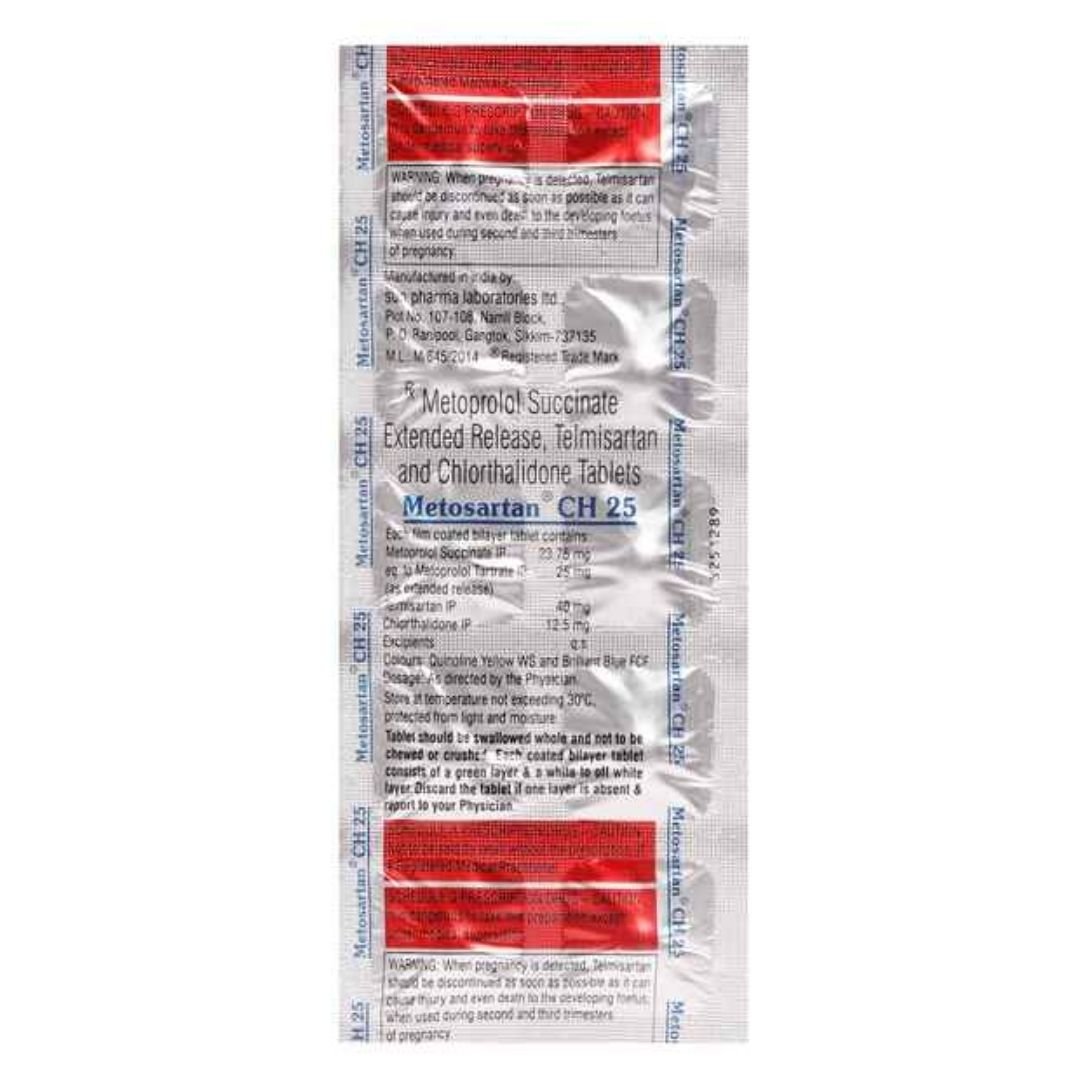METOSARTAN CH 25