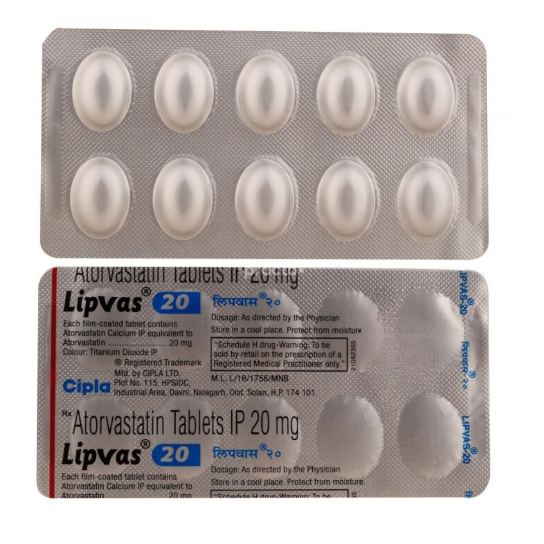LIPVAS 20MG